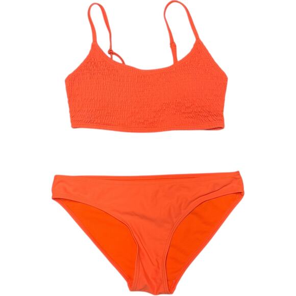 Cabana del Sol Bikini Bright Neon Orange Small - Picture 6 of 8